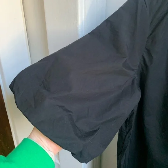 NWT Everlane Supima Puff Sleeve Maxi Dress Black XS - Picture 8 of 10